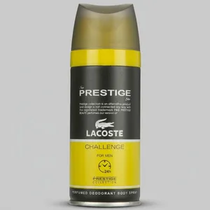 اسپری خوشبو کننده بدن مردانه پرستیژ مدل Lacoste Challenge حجم 150 میلی لیتر