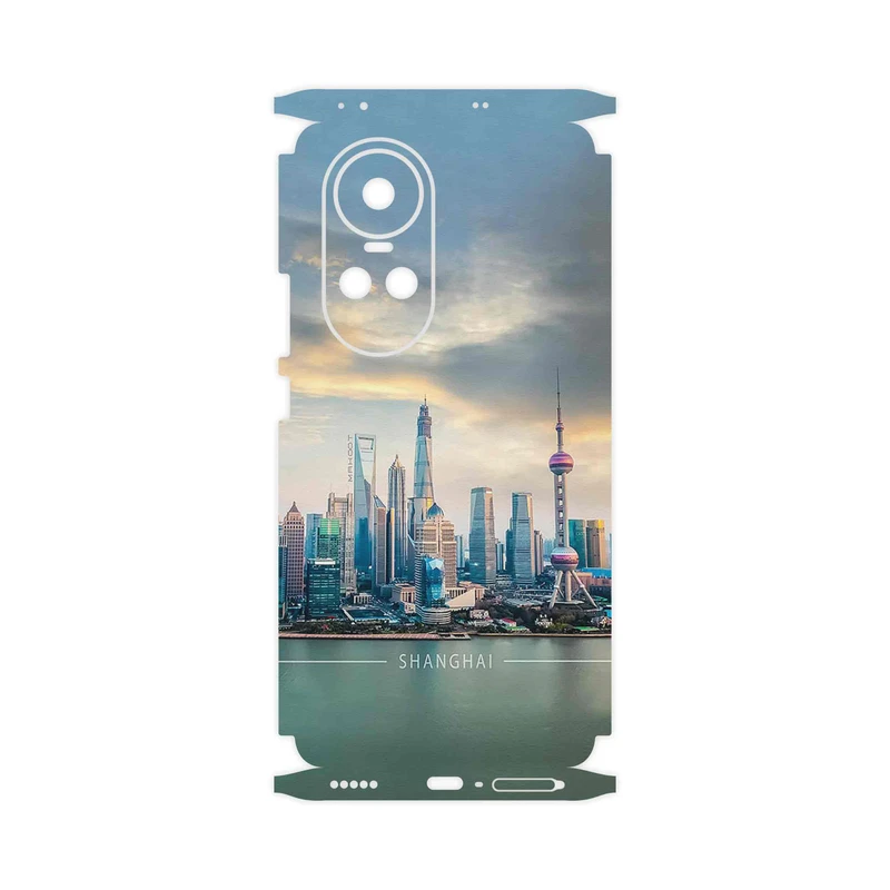 برچسب پوششی ماهوت مدل Shanghai_City-FullSkin مناسب برای گوشی موبایل اپو Reno 10 5G
