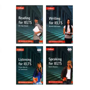کتاب های Collins for IELTS اثر جمعی از نویسندگان انتشارات زبان مهر 4 جلدی 