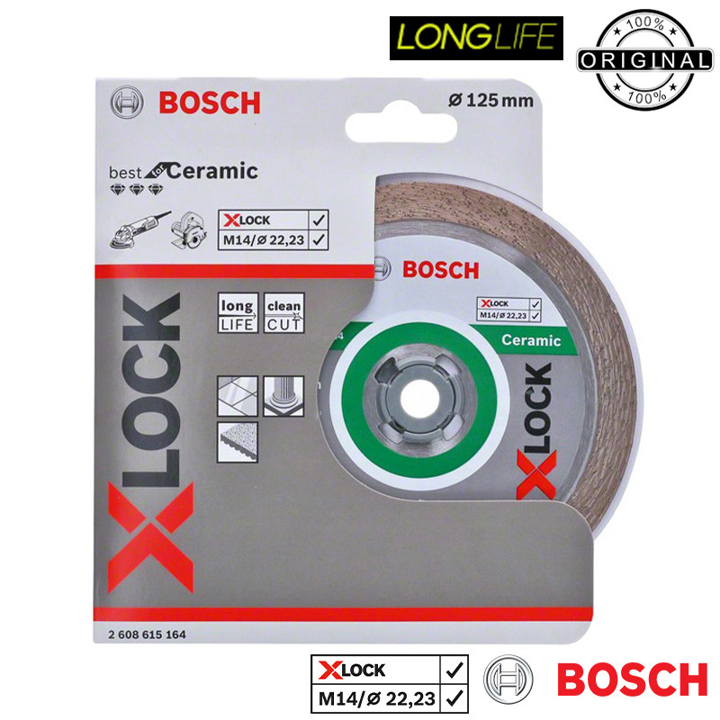 صفحه برش الماسه سرامیک بر بوش مدل سخت بر Best For Ceramic 125mm