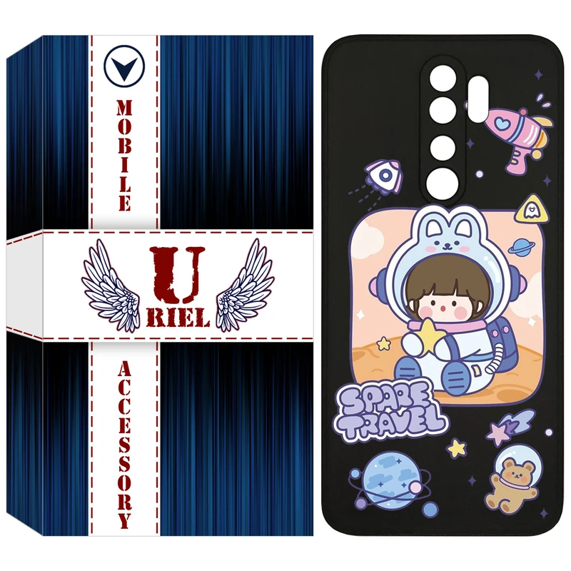 کاور یوریل مدل KSH کد 9 طرح دختر فضانورد مناسب برای گوشی موبایل شیائومی Redmi Note 8 Pro