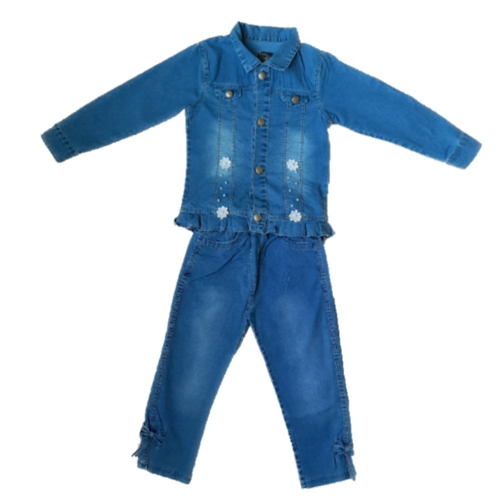 ست پیراهن و شلوار دخترانه کد 226