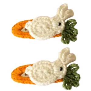 گیره مو دخترانه مدل Carrot بسته دو عددی