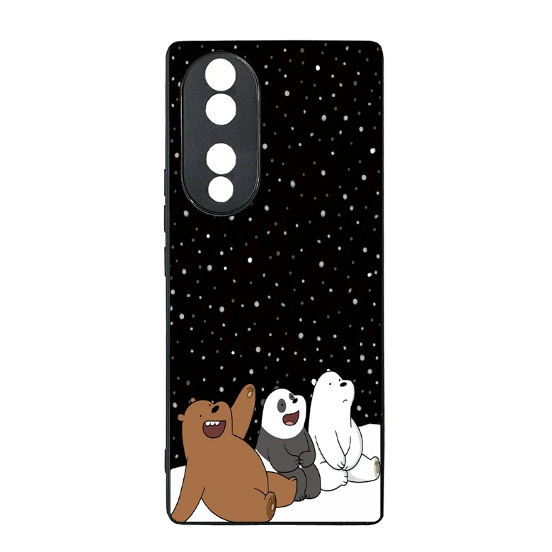 کاور طرح سه خرس کله پوک مناسب برای گوشی موبایل آنر 90