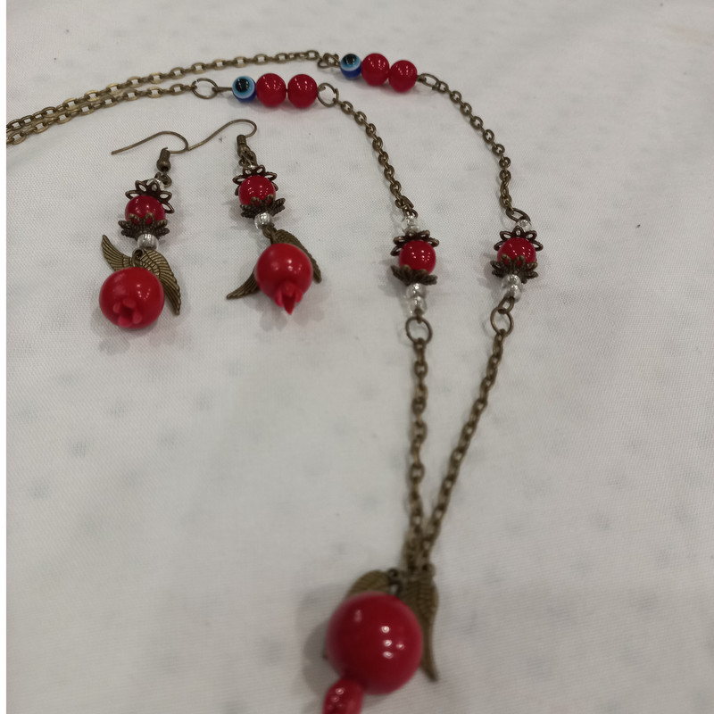 نیم ست زنانه مدل انار MG02