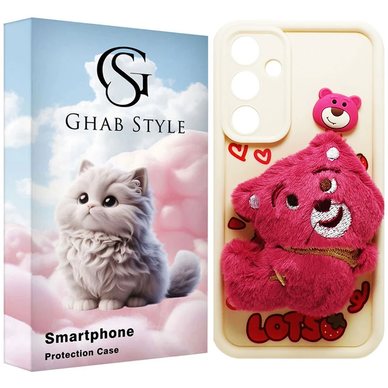 کاورقاب استایل مدل مخملی دخترانه  مناسب برای گوشی موبایل سامسونگ Galaxy A05S