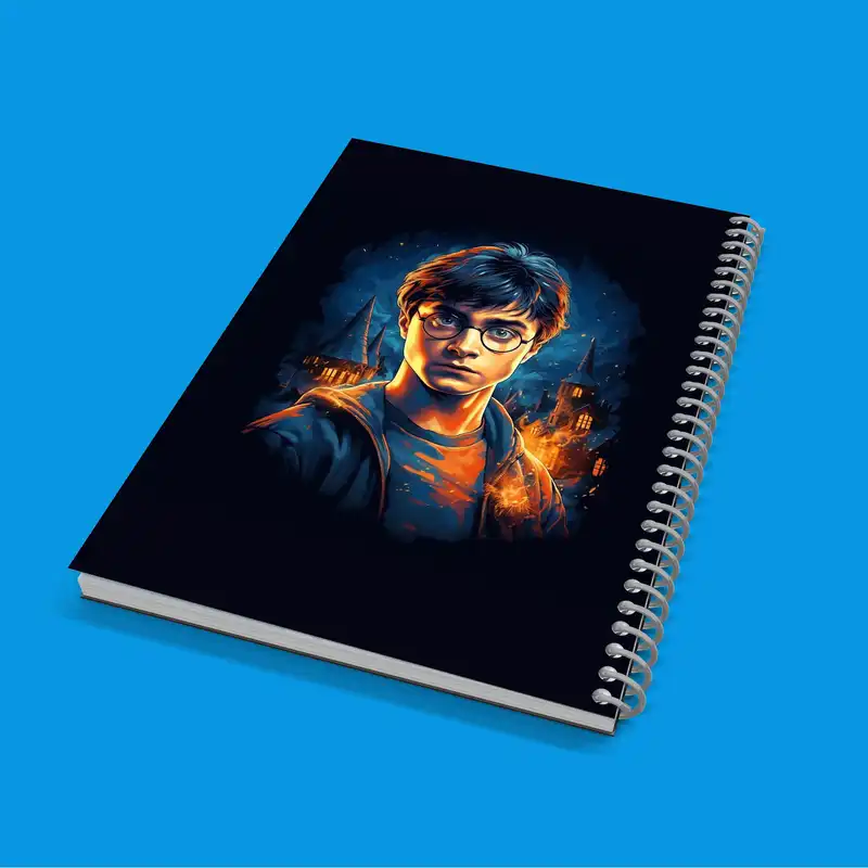 دفتر ژورنال نویسی 50 برگ مدوپد مدل نقطه ای طرح هری پاتر harrypotter کد DF10240