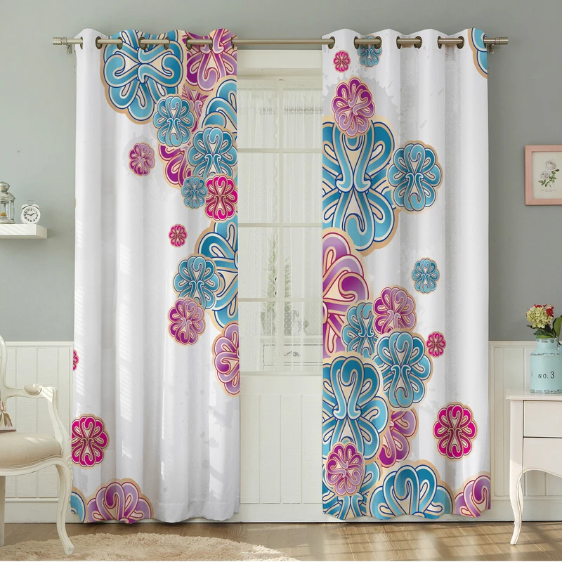 پرده نیروانا مدل مخمل کد 4206 سایز 140×280 سانتی متر