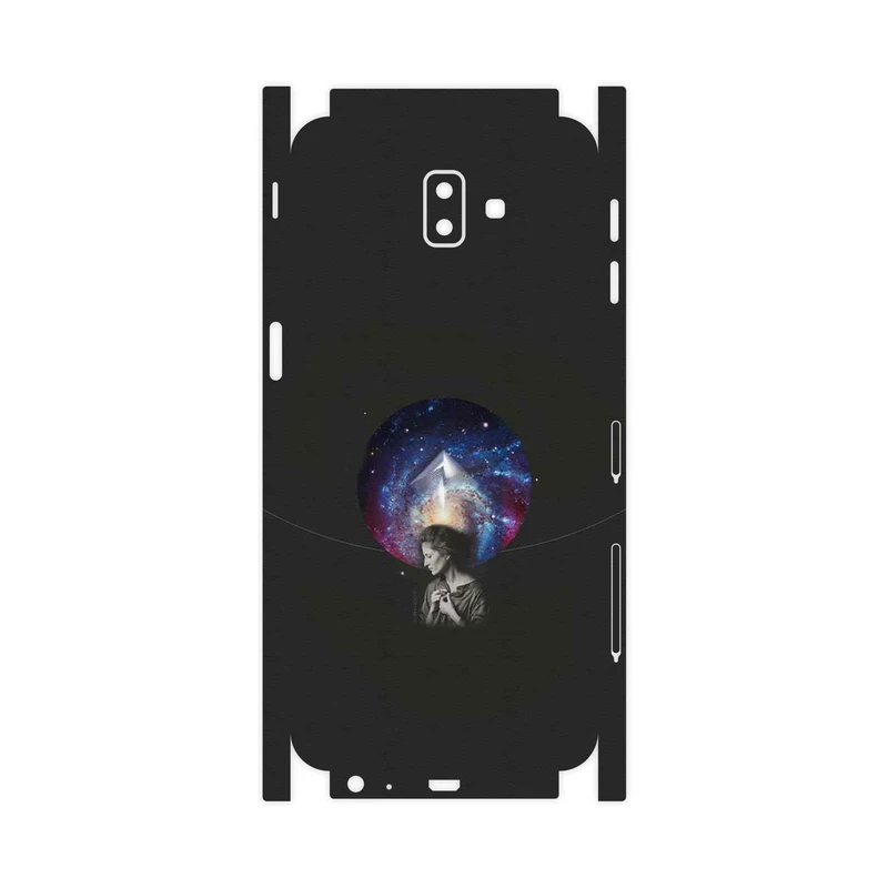 برچسب پوششی ماهوت مدل Collage of surreal Portrait of Women 3-FullSkin مناسب برای گوشی موبایل سامسونگ Galaxy J6 Plus