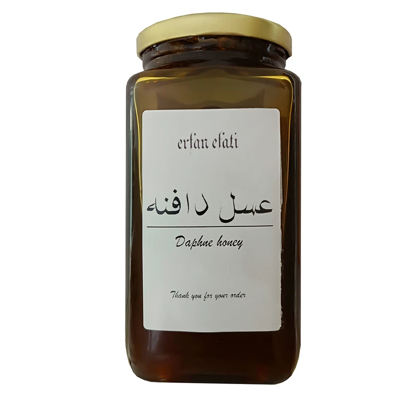 عسل خوشک دافنه طبیعی کل چرمی - 980 گرم