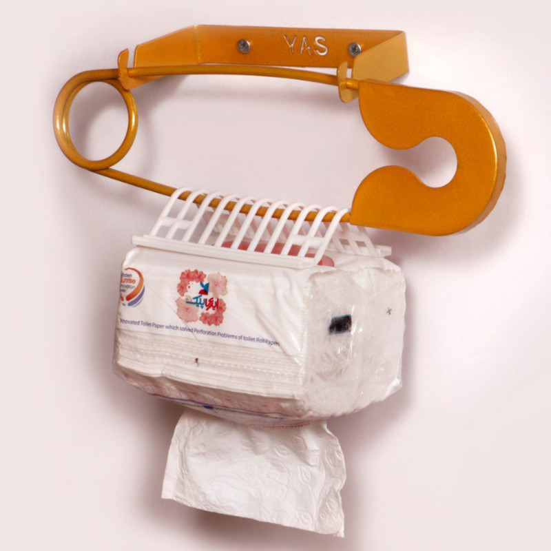 نگهدارنده دستمال کاغذی یاس مدل سنجاقی کد 01