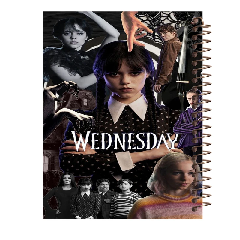 دفتر لغت 100 برگ مدل Wednesday کد W265