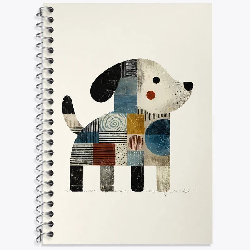 دفتر لغت 50 برگ خندالو طرح سگ بامزه کد N5569