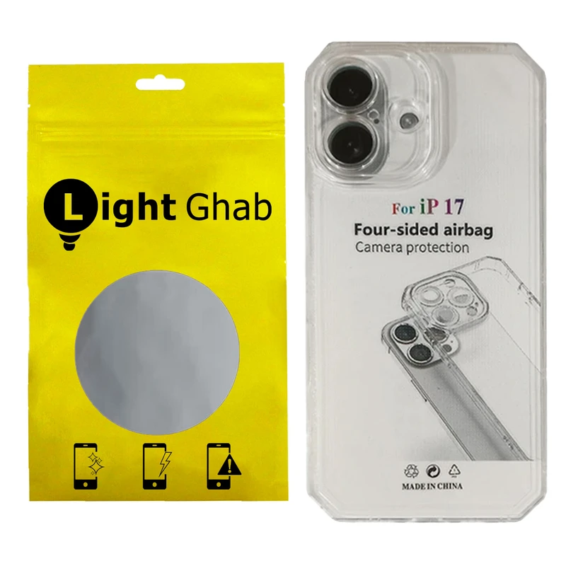 کاور لایت قاب مدل ژله ای مناسب برای گوشی موبایل اپل iPhone 17