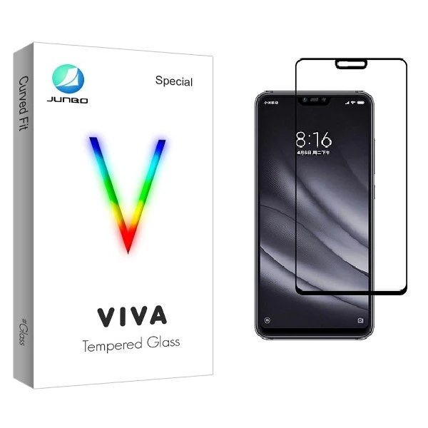 محافظ صفحه نمایش جانبو مدل FUL مناسب برای گوشی موبایل شیائومی Mi 8 Lite