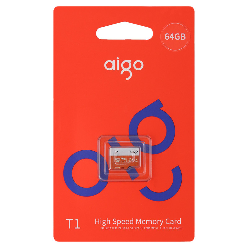 کارت حافظه microSDXC ایگو مدل T1 کلاس 10 استاندارد UHS-I U3 سرعت 90MBps ظرفیت 64 گیگابایت