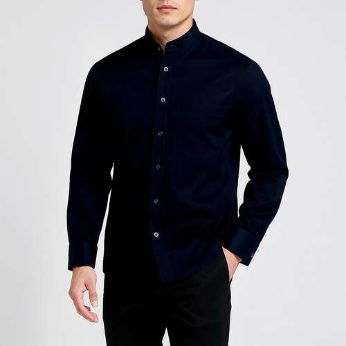 پیراهن آستین بلند مردانه نگین مدل دیپلمات