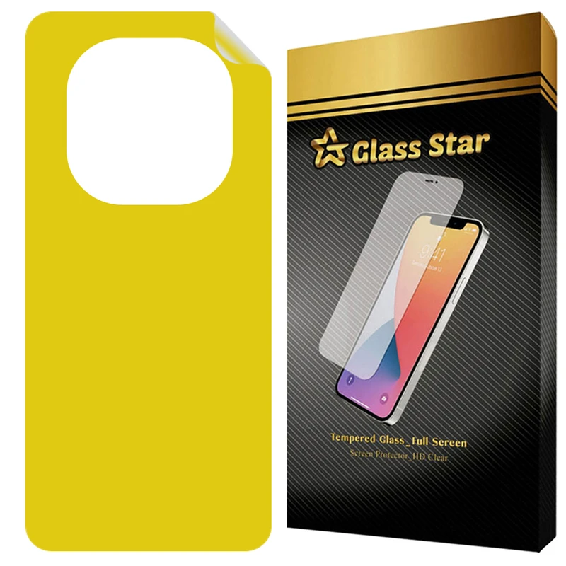 محافظ پشت گوشی گلس استار مدل TPBG20 مناسب برای گوشی موبایل شیائومی Redmi Note 14 Pro 5G / Poco X7