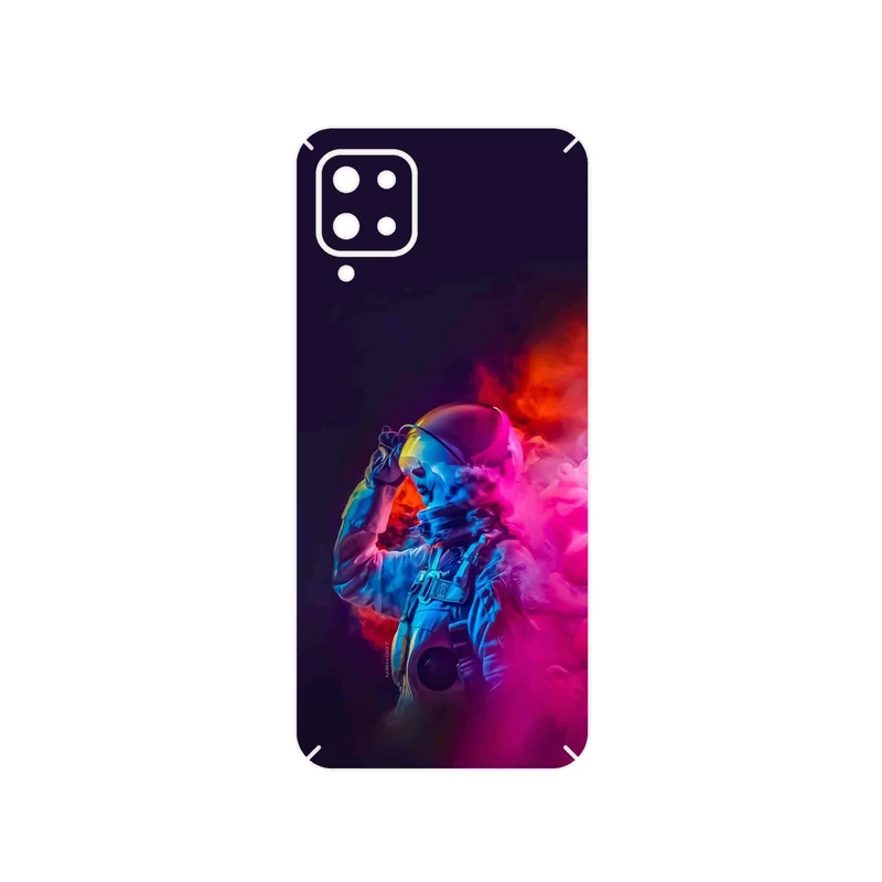 برچسب پوششی ماهوت مدل Smoke Rainbow Digital Art 1 مناسب برای گوشی موبایل سامسونگ Galaxy A12 Nacho