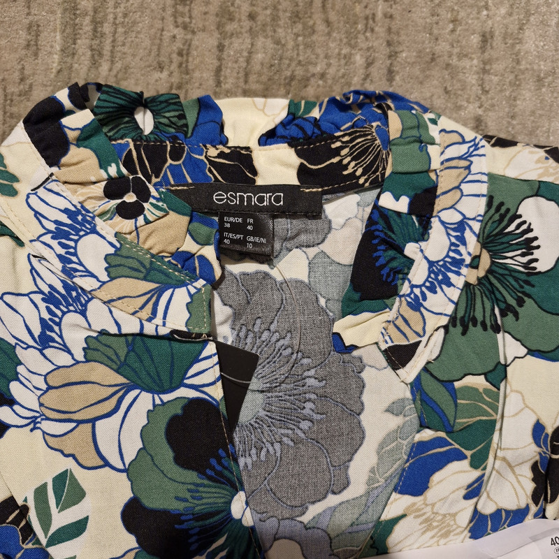 پیراهن زنانه اسمارا مدل گلدار کد PAL77