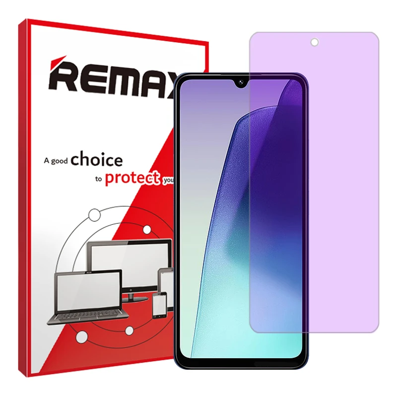 محافظ صفحه نمایش آنتی پرپل ریمکس مدل Resistant مناسب برای گوشی موبایل شیائومی Redmi 14C 