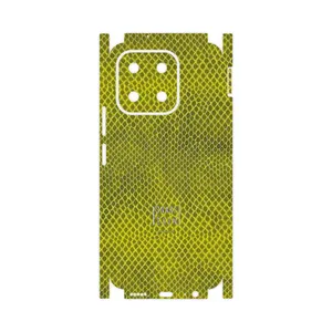 MAHOOT Yellow Snake Skin-FullSkin Cover Sticker for Honor X6b