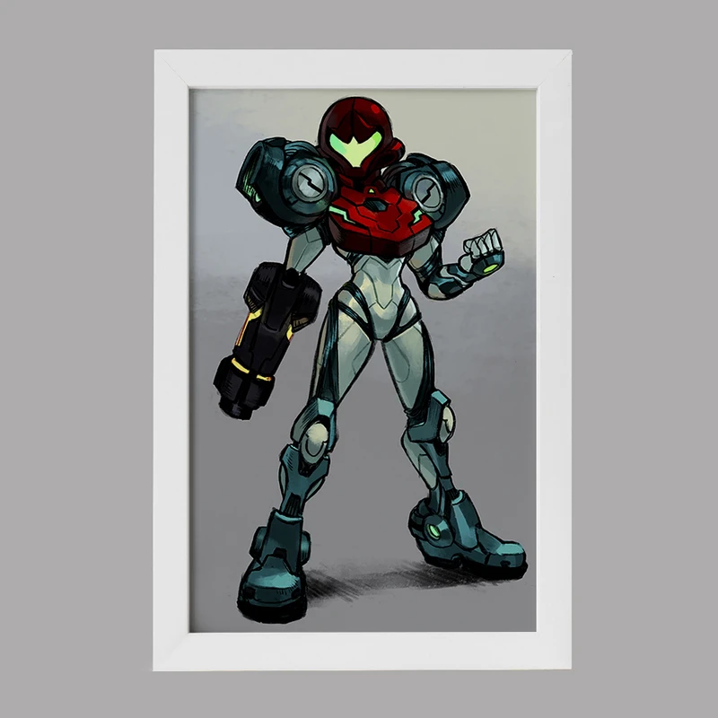 تابلو خندالو مدل بازی متروید (Metroid) کد 35622