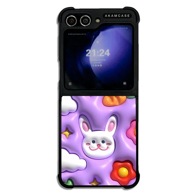 کاور آکام مدل AMC-WSGZFLIP5-JELLY10 مناسب برای گوشی موبایل سامسونگ Galaxy Z Flip 5