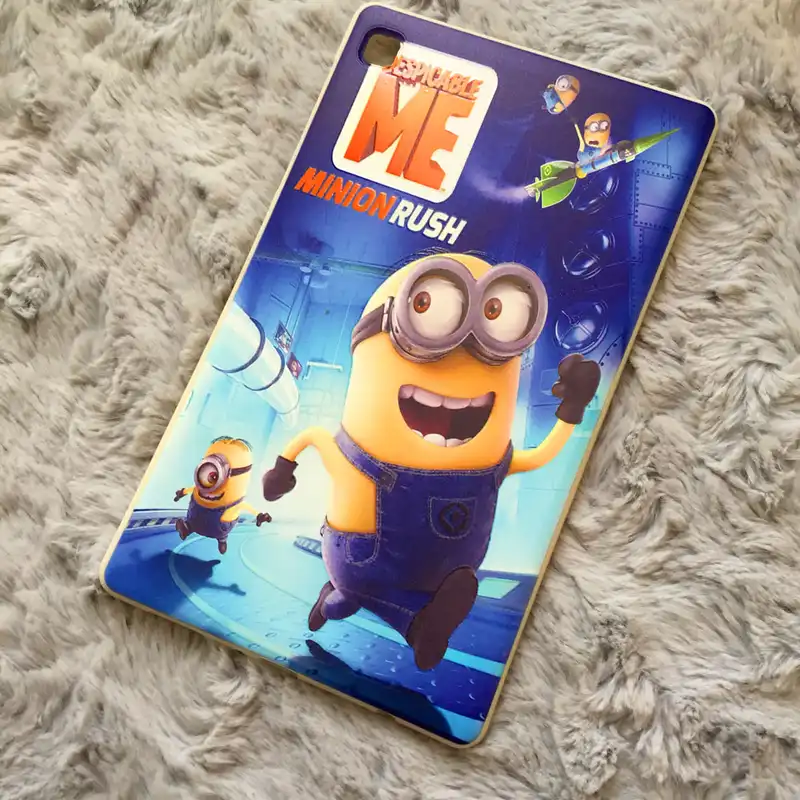 کاور طرح مینیون کد TB110 مناسب برای تبلت سامسونگ Galaxy Tab A7 Lite SM-T225