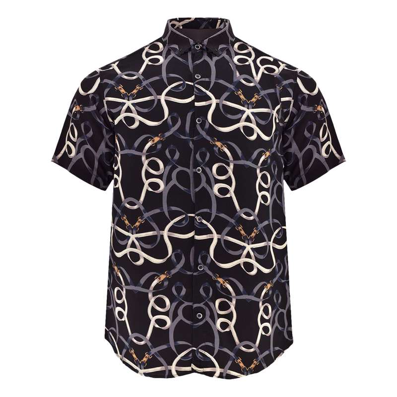 پیراهن آستین کوتاه مردانه مدل M2610