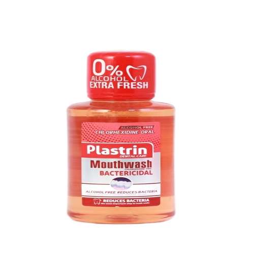 دهان شویه پلاسترین مدل کلرهگزدین حجم 300 میلی لیتر