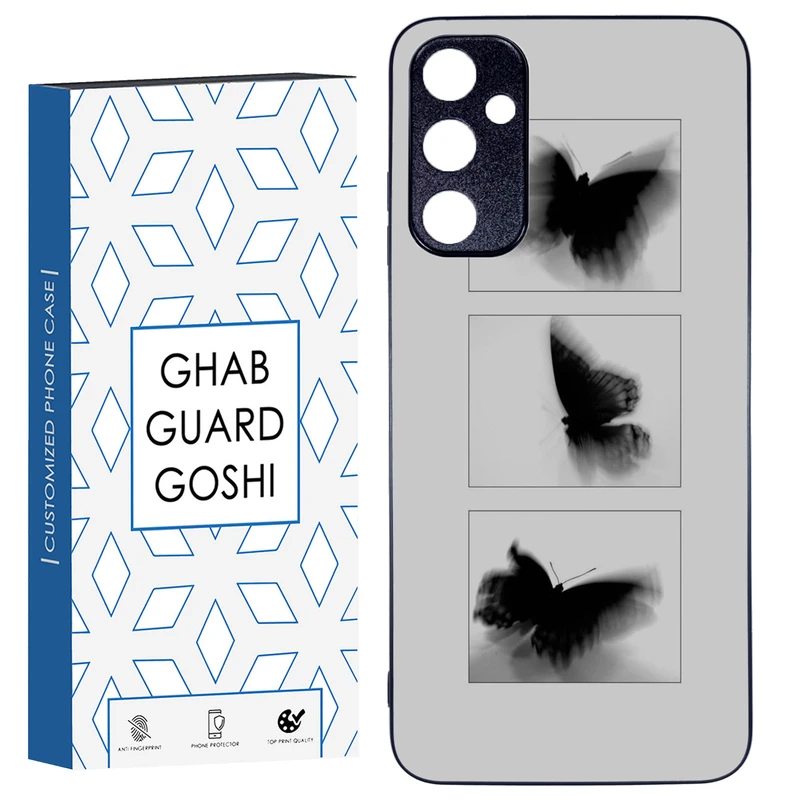 کاور قاب گارد گوشی طرح پروانه کد TPU-178 مناسب برای گوشی موبایل سامسونگ Galaxy A05S