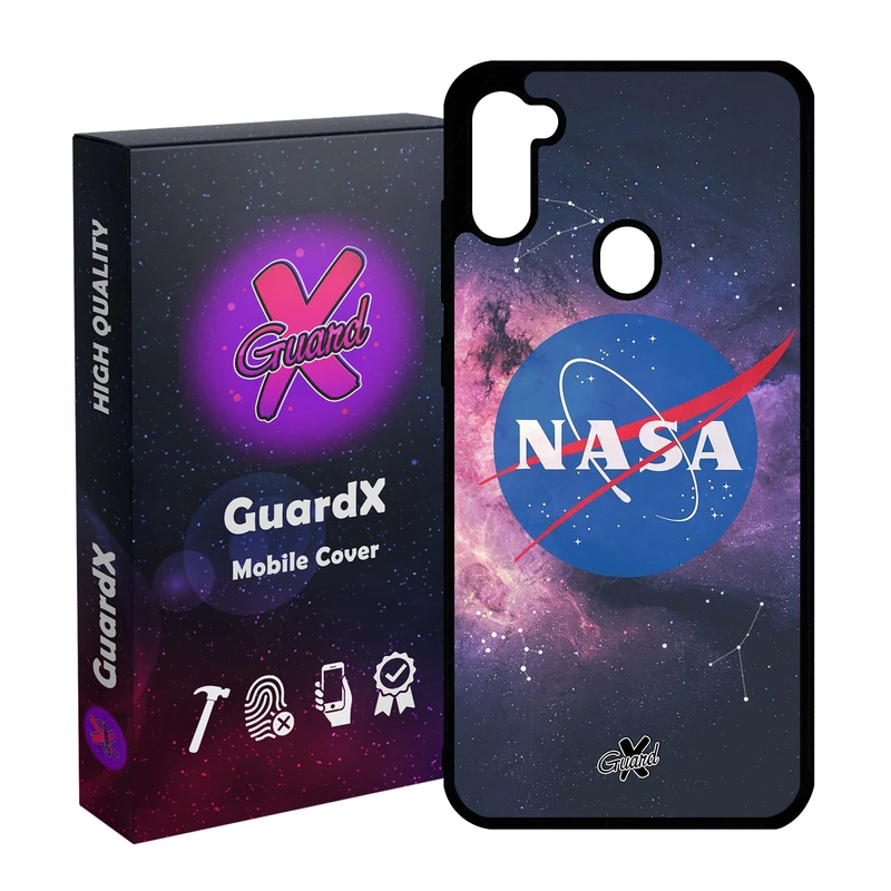 کاور گارد ایکس طرح Nasa مدل Glass10012 مناسب برای گوشی موبایل سامسونگ Galaxy A11 / M11