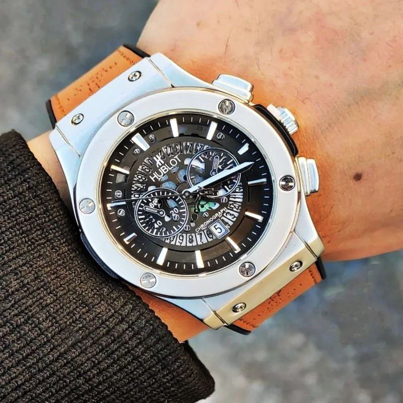 ساعت مچی عقربهای مردانه مدل بیگ بنگ 110 ساعت مچی عقربهای مردانه مدل بیگ بنگ 110