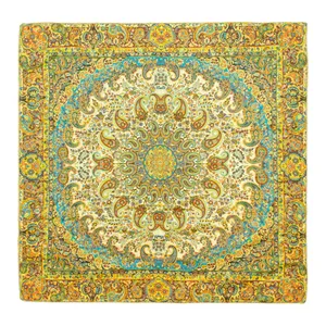 رومیزی ترمه طرح شمس العماره کد 143