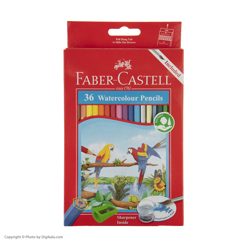 مداد آبرنگی 36 رنگ فابر-کاستل مدل Classic