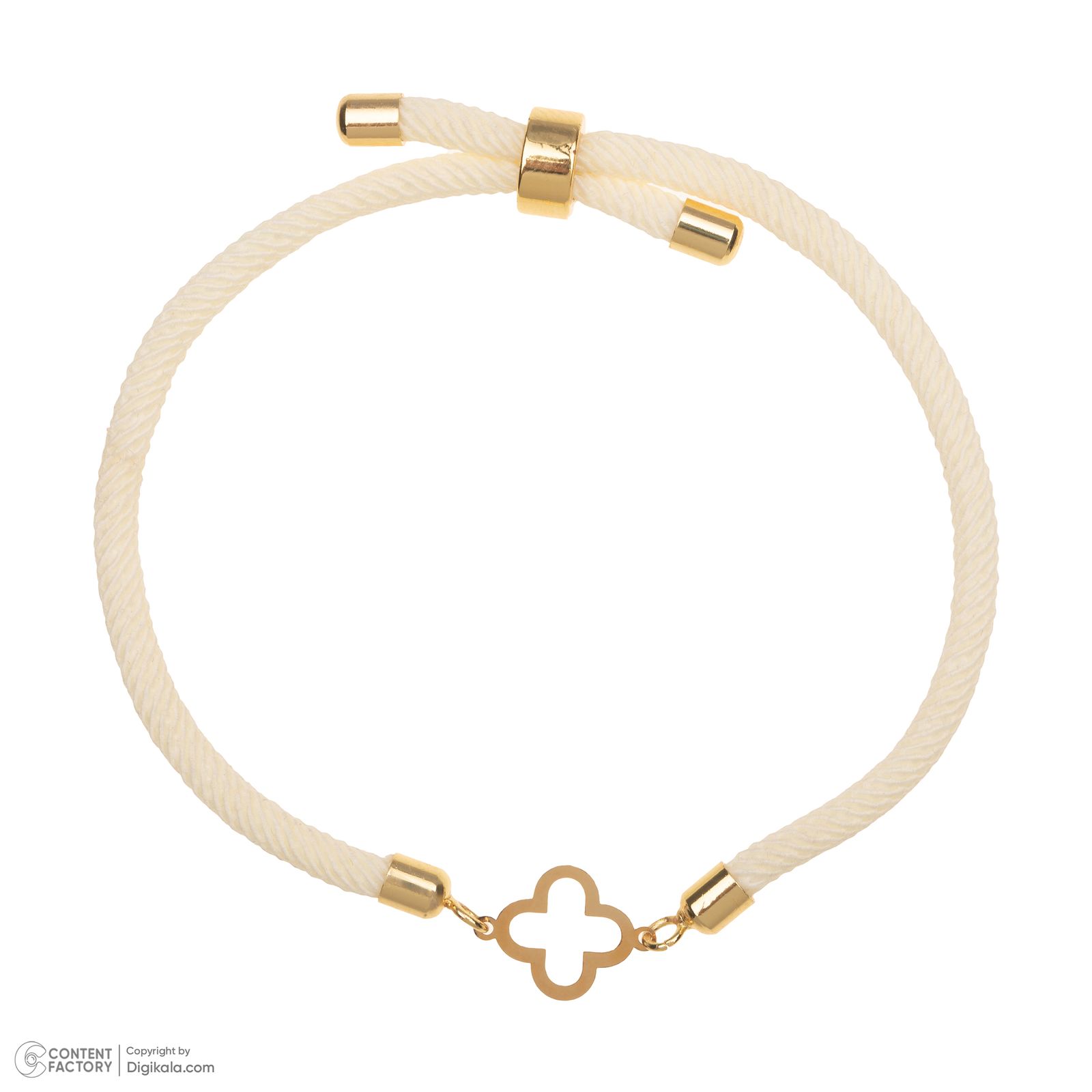 دستبند طلا 18 عیار زنانه ناریا مدل ونکلیف -  - 2