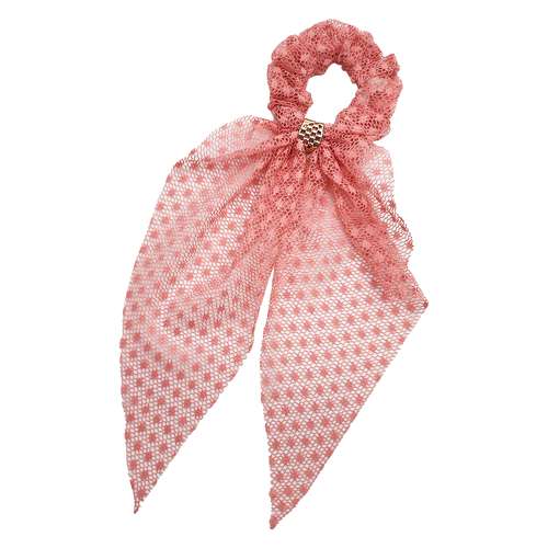 کش مو زنانه مدل خالدار طرح دنباله دار کد 750-5