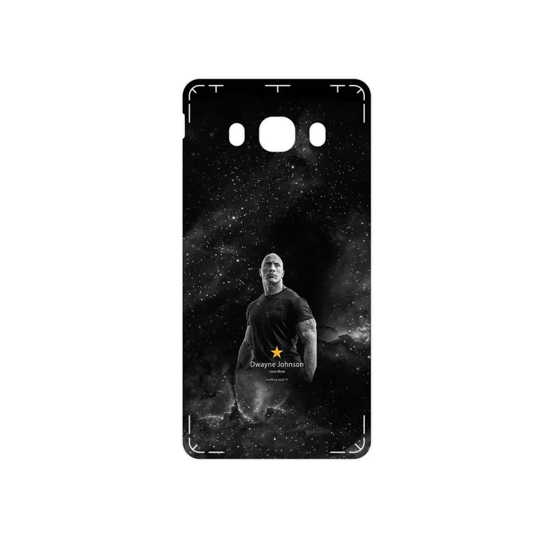 برچسب پوششی ماهوت مدل Dwayne Johnson مناسب برای گوشی موبایل سامسونگ Galaxy J5 2016