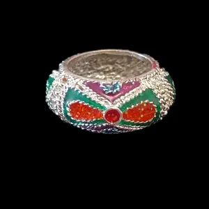 انگشتر زنانه مدل سنتی هندی 