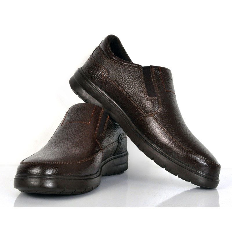 کفش طبی مردانه کروماکی مدل چرم کد km9008 -  - 7