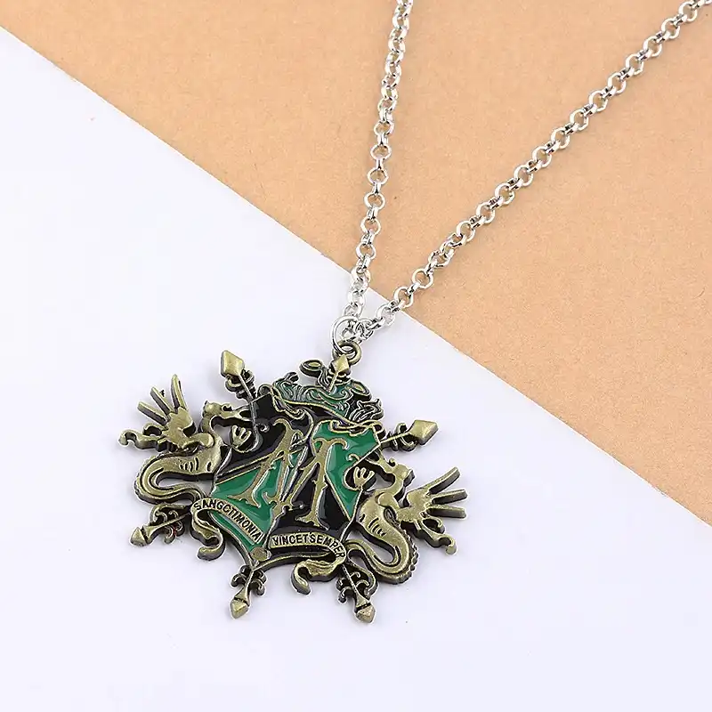 گردنبند مدل هری پاتر خاندان مالفوی