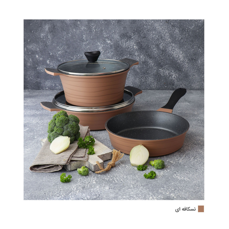 سرویس پخت و پز 5 پارچه دسینی مدل Rejina