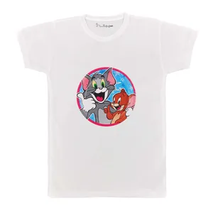 تی شرت بچگانه پرمانه طرح tom and jerry کد pmt.2941