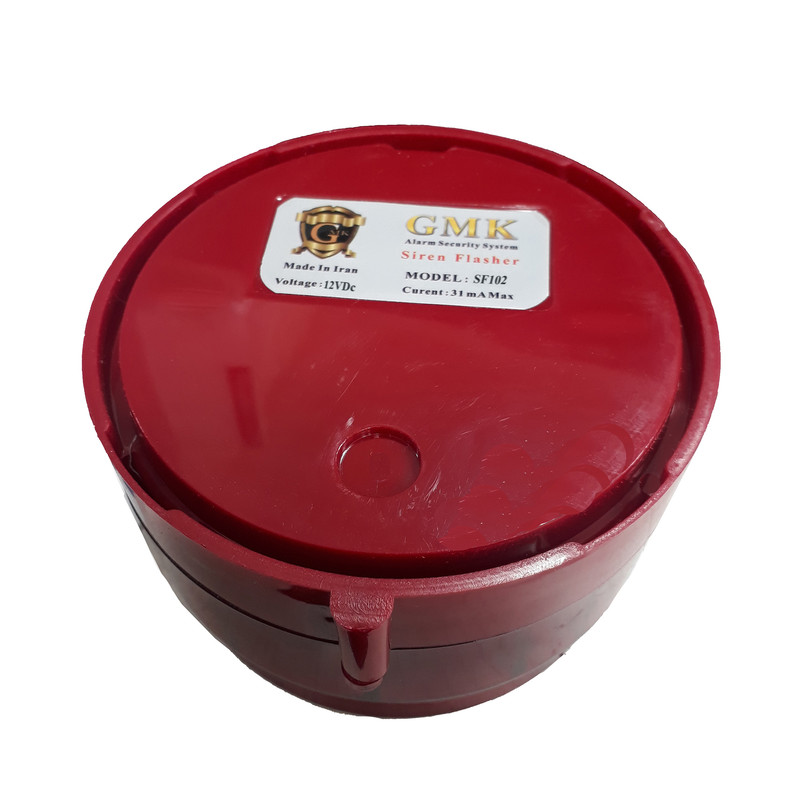 آژیر دزدگیر اماکن جی ام کا مدل SF102 آژیر دزدگیر اماکن جی ام کا مدل SF102