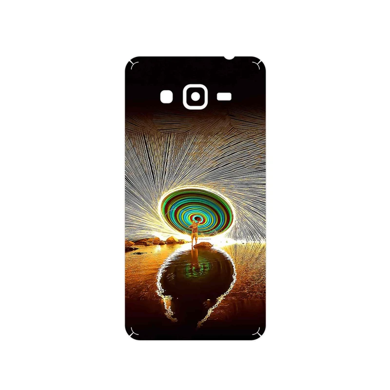 برچسب پوششی ماهوت مدل Night Light Fountain مناسب برای گوشی موبایل سامسونگ Galaxy Grand Prime