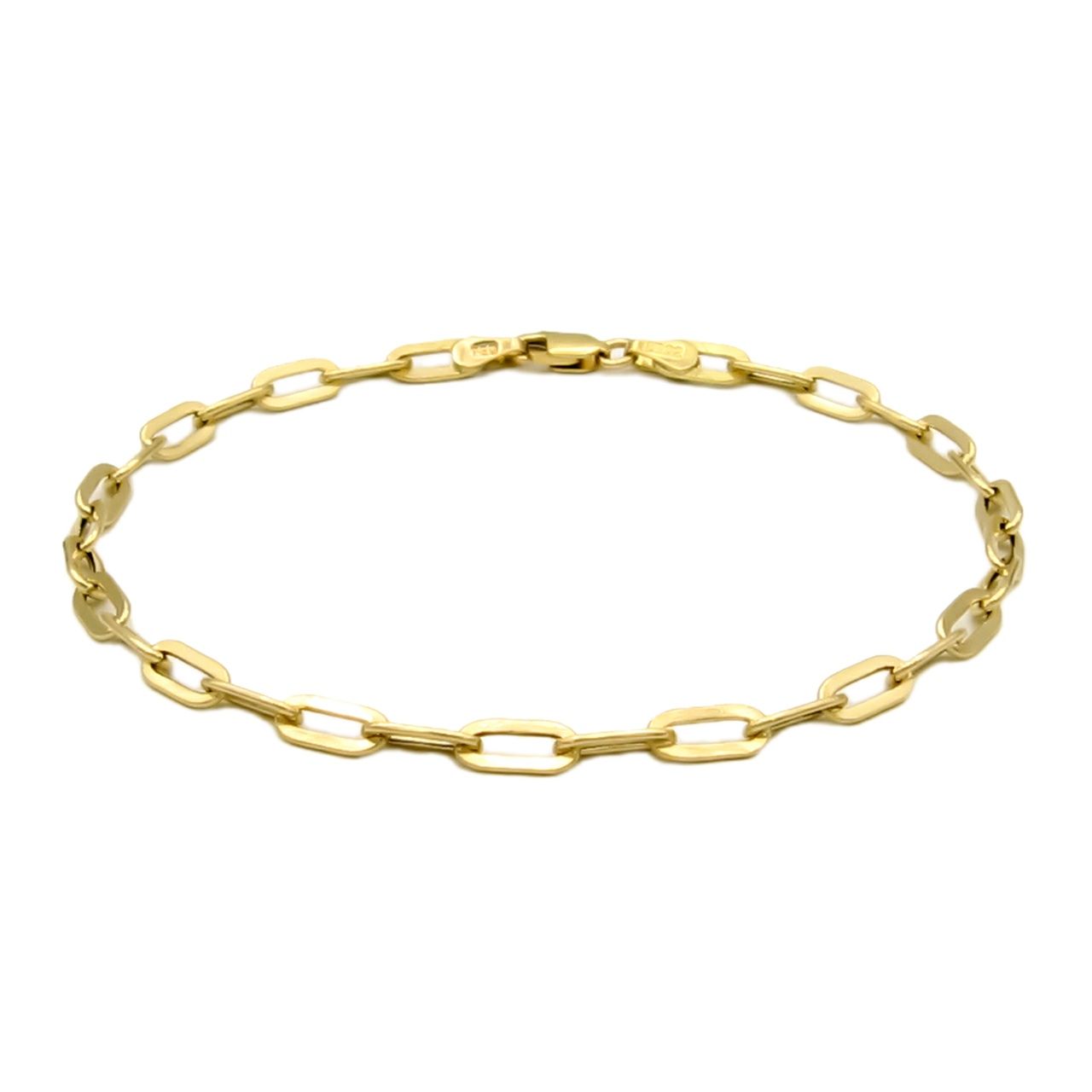 دستبند طلا 18 عیار زنانه کاپانی کد KB014 -  - 2