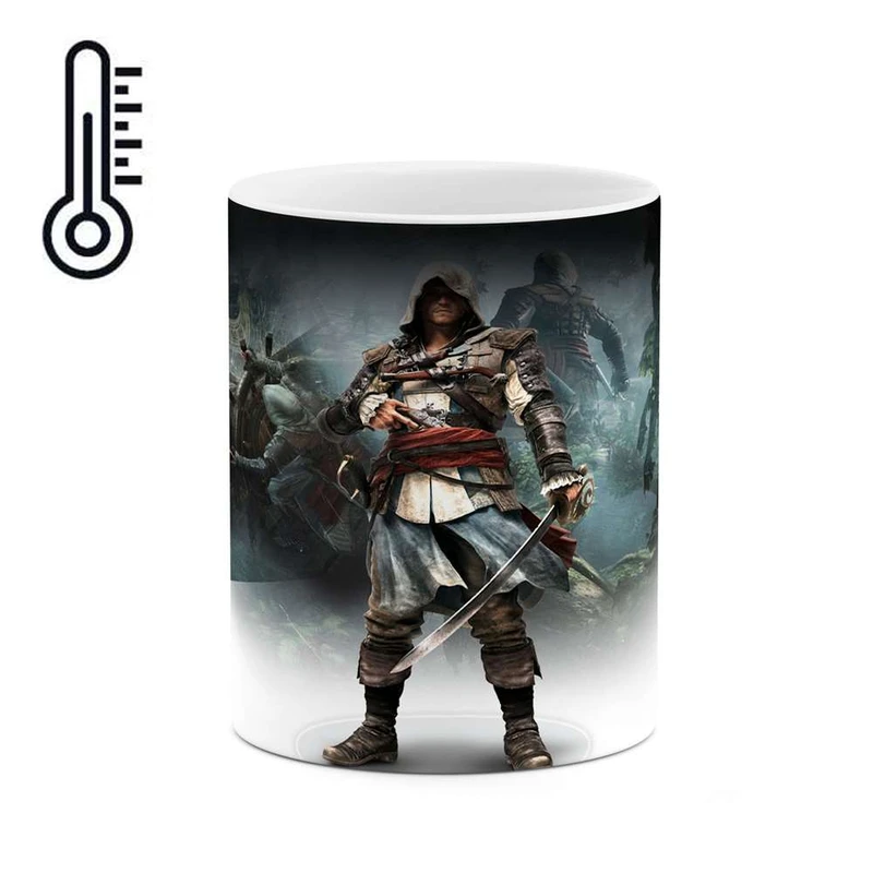 ماگ حرارتی کاکتی مدل اساسینز کرید کد mgh10975