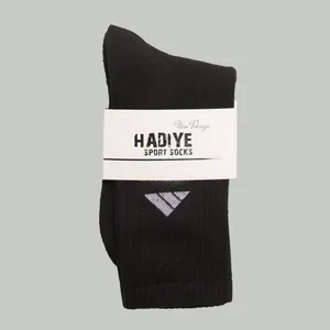 جوراب ورزشی ساق بلند مردانه مدل حوله‌ای