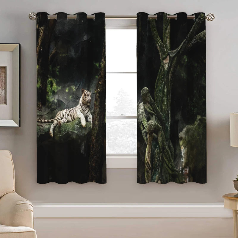 پرده نیروانا طرح مدرن  مدل هازان کد 5060  سایز 140×200 سانتی متر